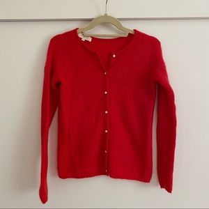 Sezane Gaspard jumper in red. Like new.